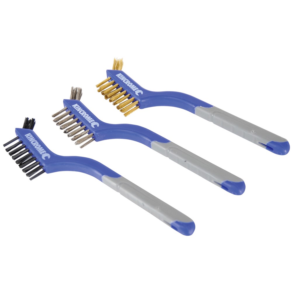 KINCROME WIRE BRUSH SET SMALL 3 PIECE